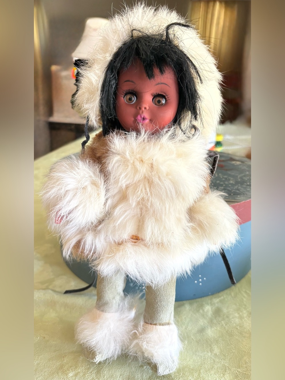 Vintage Eskimo Inuit Native American Indian Doll
